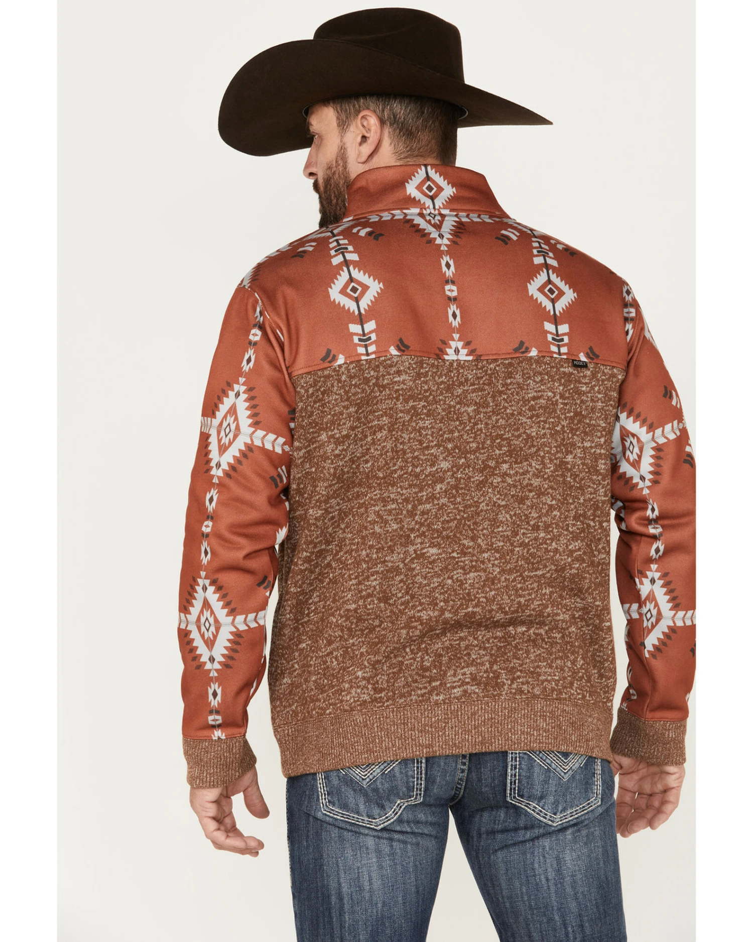 Hooey Men's Stevie Southwestern Print Pullover 6 Hooey Men's Stevie Southwestern Print Pullover - Image 4