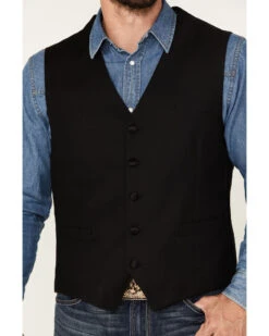 Cody James Men's Jackson Western Tux Vest -Ariat || Wrangler || Carhartt Shop 2000379752 001 P3