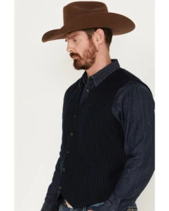 Moonshine Spirit Men's Pinstripe Capone Wool Vest -Ariat || Wrangler || Carhartt Shop 2000380612 410 P2