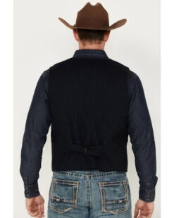 Moonshine Spirit Men's Pinstripe Capone Wool Vest -Ariat || Wrangler || Carhartt Shop 2000380612 410 P4