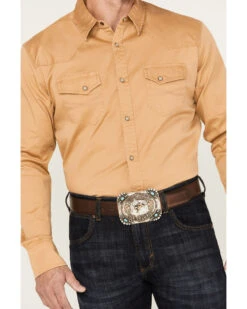 Blue Ranchwear Men's Twill Long Sleeve Work Snap Shirt -Ariat || Wrangler || Carhartt Shop 2000382806 720 P3
